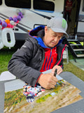 John McGuinness -  The 100th TT Start - TT 2022  - 16 x 12 Autographed Picture