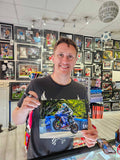 Dean Harrison - Ballaugh Bridge - TT 2023 - 10 x 8 Autographed Picture