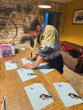 Guy Martin - Kates Cottage - TT 2010 - 10 x 8 Autographed Picture