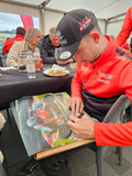 Glenn Irwin - 2024 British Superbike Championship - 18 x 12 Autographed Picture