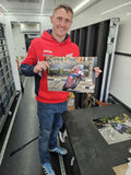Dean Harrison - St Ninians - TT 2025 - 16 x 12 Autographed Picture