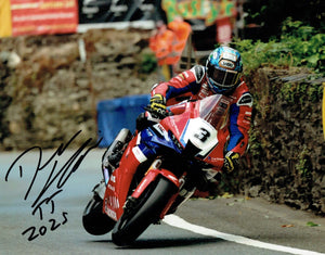Dean Harrison - Union Mills - TT 2025 - 16 x 12 Autographed Picture