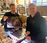 John McGuinness & Dean Harrison - Senior Start line - 30th year at the TT 2026 - 16 x 12 Autographed Picture