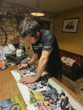 Guy Martin - Sulby Bridge - TT 2015 - 16 x 12 Autographed Picture