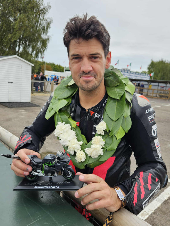 James Hillier - Autographed 1/12th Scale Kawasaki Ninja H2 R