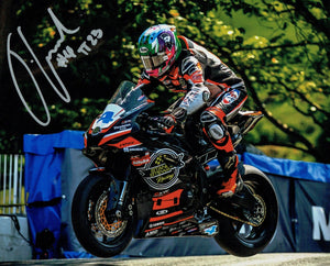 Jamie Coward - Ballaugh Bridge - TT 2023 - 16 x 12 Autographed Picture