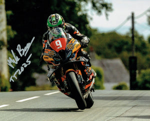 Mike Browne 16 x 12 Ballagarey 2025 Autographed Photograph