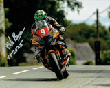 Mike Browne 16 x 12 Ballagarey 2025 Autographed Photograph