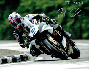 Paul Jordon - Glen Helen - TT 2023 - 10 x 8 Autographed Picture