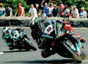 Peter Hickman - Gooseneck  - TT 2023 - 16 x 12 Autographed Picture