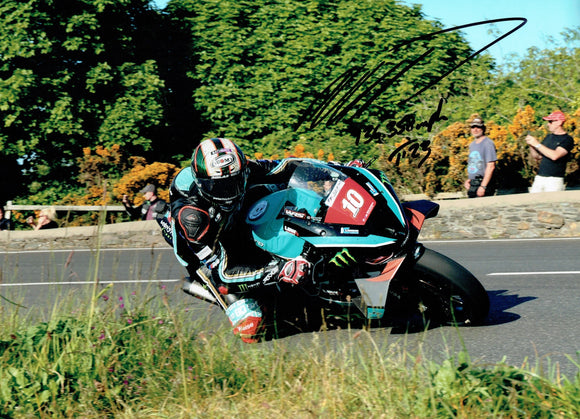 Peter Hickman - Gooseneck  - TT 2023 - 16 x 12 Autographed Picture