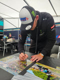 Peter Hickman - Kates Cottage - TT 2018 - 16 x 12 Autographed Picture