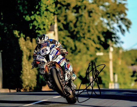 Michael Dunlop - Ballagarey - TT 2019 - 16 x 12 Autographed Picture