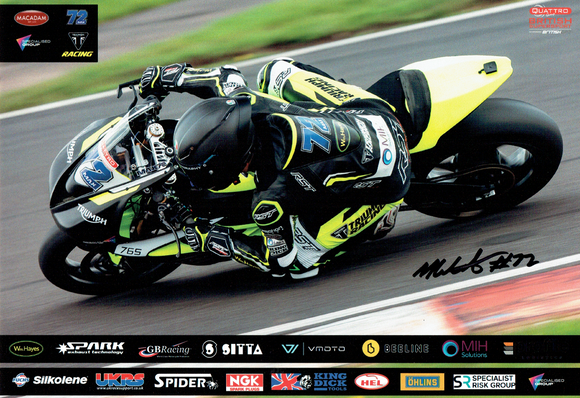 Luke Stapleford - 2024 British SuperSport Championship - A4 Autographed Promotional Poster