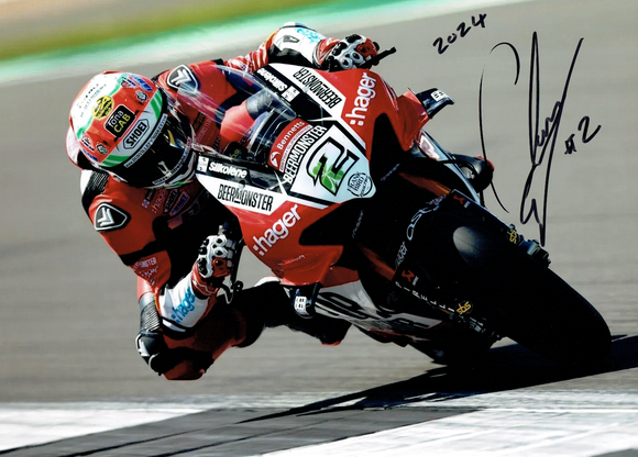 Glenn Irwin - 2024 British Superbike Championship - 16 x 12 Autographed Picture