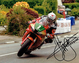 John McGuinness - Union Mills - 30th year at the TT 2026 - 10 x 8 Autographed Picture