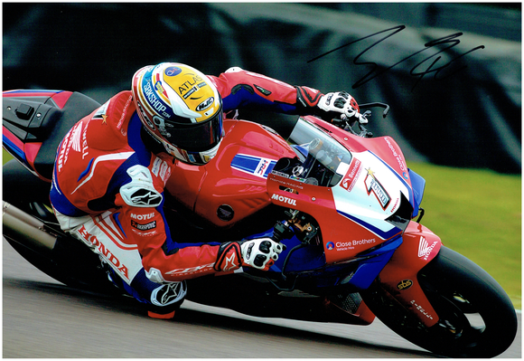 Tommy Bridewell - 2024 British Superbike Championship - 18 x 12 Autographed Picture