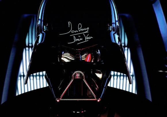 Dave Prowse - Darth Vader - Star Wars - 18 x 12 Autographed Picture