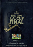 Manchester United v Chelsea - 1994 F.A. Cup Final Signed Programme