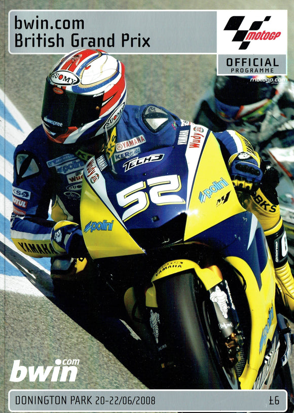 Donnington 2008 - Moto GP Programme