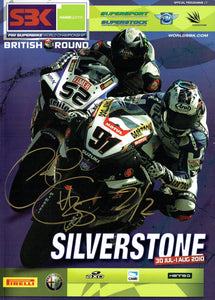 Cal Crutchlow - 2010 World Superbike Signed Programme