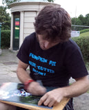 Guy Martin - Water Works - TT 2014 - 16 x 12 Autographed Picture