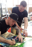 Lee Johnston - Greeba Castle - TT 2015 - 16 x 12 Autographed Picture