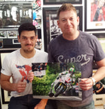 James Hillier - Union Mills - TT 2015 - 16 x 12 Autographed Picture