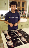 Guy Martin - Red Torpedo - 12 x 8 Autographed Picture