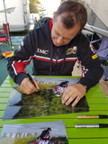 John McGuinness - Glen Helen - TT 2016 - 16 x 12 Autographed Picture