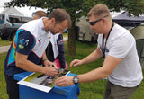 James Hillier & Bruce Anstey - Gooseneck - TT 2016 - 16 x 12 Autographed Picture