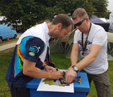 Bruce Anstey & James Hillier - Gooseneck - TT 2016 - 10 x 8 Autographed Picture