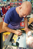 Dan Sayle & Dave Molyneux - Signpost Corner - TT 2017 - 16 x 12 Autographed Picture