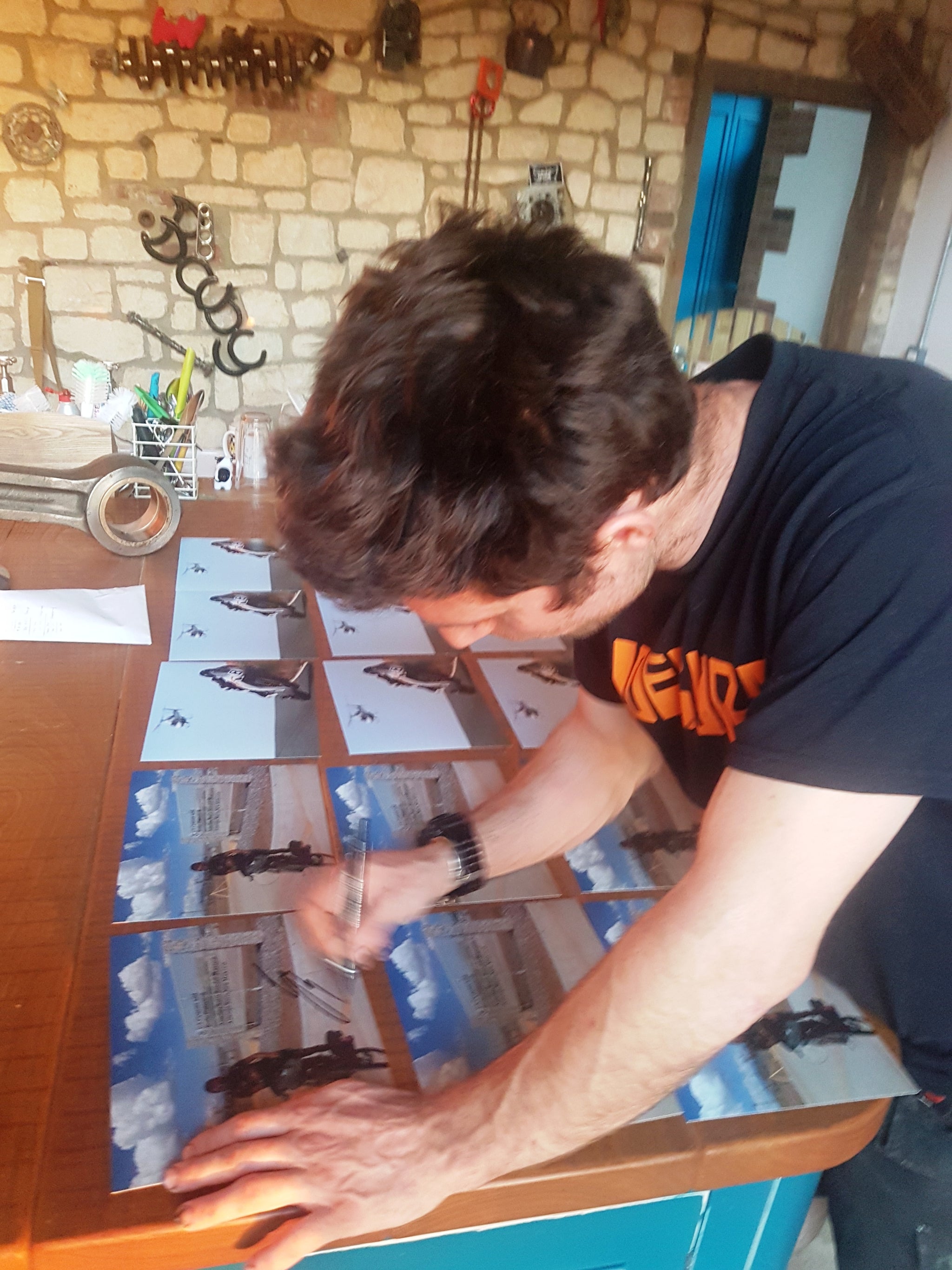 Guy Martin - La Tour Divide - 10 x 8 Autographed Picture