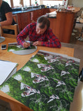 John McGuinness - Parade Lap - TT 2018 - 16 x 12 Inch Autographed Picture