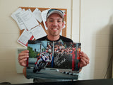 Peter Hickman - St Nininans - TT 2018 - 16 x 12 Autographed Picture