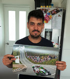 James Hillier - Creg Ny Baa - TT 2018 - 16 x 12 Autographed Picture