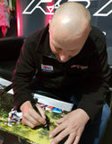 Bruce Anstey - Ballaugh Bridge - TT 2015 - 16 x 12 Autographed Picture