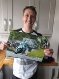 Dean Harrison - Barregarrow - TT 2019 - 16 x 12 Autographed Picture