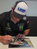 Peter Hickman - Sarahs Cottage  - TT 2022 - 16 x 12 Autographed Picture