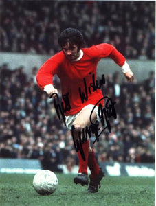 George Best - Manchester United - 8 x 6 Autographed Picture