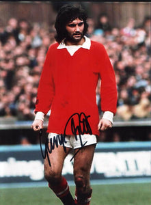 George Best - Manchester United - 8 x 6 Autographed Picture