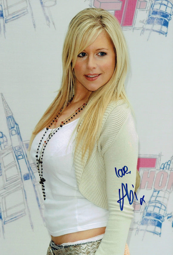 Abi Titmuss - Glamour Model - 12 x 8 Autographed Picture