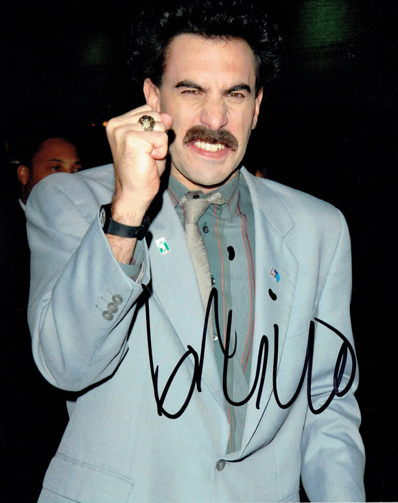 Sacha Baron Cohen - Borat - 12 x 8 Autographed Picture