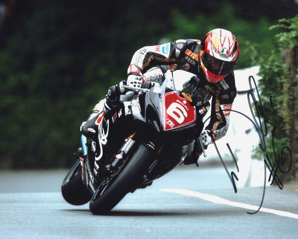 Cameron Donald - Union Mills - TT 2008 - 10 x 8 Autographed Picture