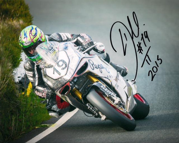 Cameron Donald - Guthries Memorial - TT 2015 - 16 x 12 Autographed Picture