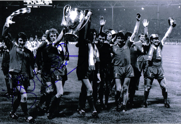 Phil Neal & Jimmy Case - Liverpool F.C. - European Champions - 12 x 8 Autographed Picture