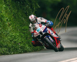 Conor Cummins - Greeba Castle - TT 2010 - 16 x 12 Autographed Picture