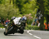 Davo Johnson - Glen Helen - TT 2016 - 16 x 12 Autographed Picture