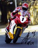 Gary Johnson - St Ninians - TT 2009 - 10 x 8 Autographed Picture